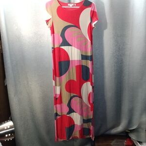 Travelers Classic Abstract Maxi Dress